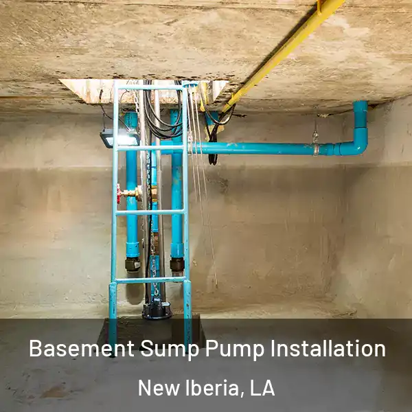  Basement Sump Pump Installation New Iberia, LA