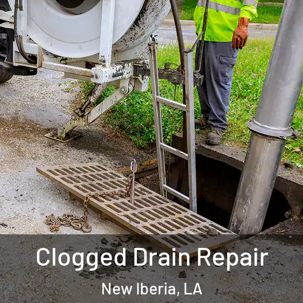  Clogged Drain Repair New Iberia, LA