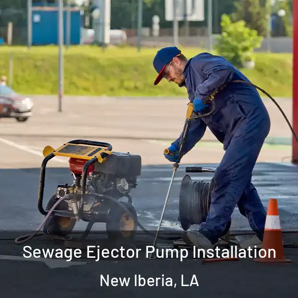  Sewage Ejector Pump Installation New Iberia, LA
