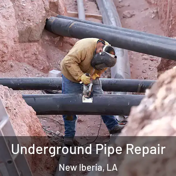  Underground Pipe Repair New Iberia, LA