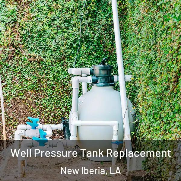  Well Pressure Tank Replacement New Iberia, LA